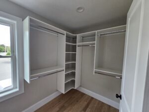White Melamine Closet